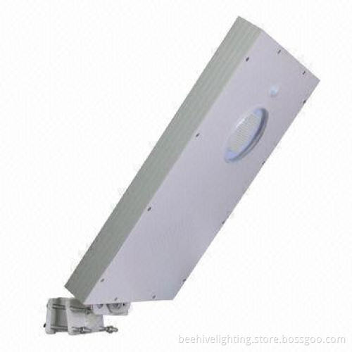 Solar Streetlight, 12W Power, All-in-one Integrated, Easy to Install with Lithium Battery